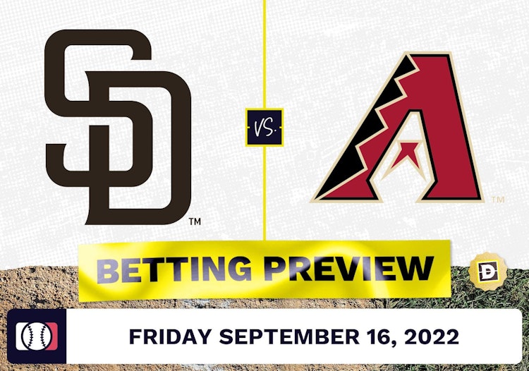 Padres vs. Diamondbacks Prediction and Odds - Sep 16, 2022