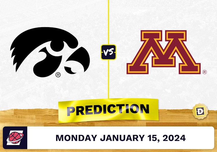 Iowa vs. Minnesota Prediction, Odds, College Basketball Picks [1/15/2024]