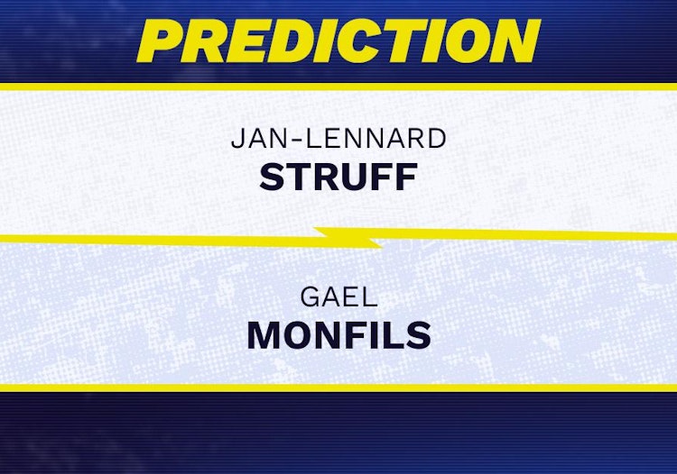 Jan-Lennard Struff vs Gael Monfils Tennis Prediction.