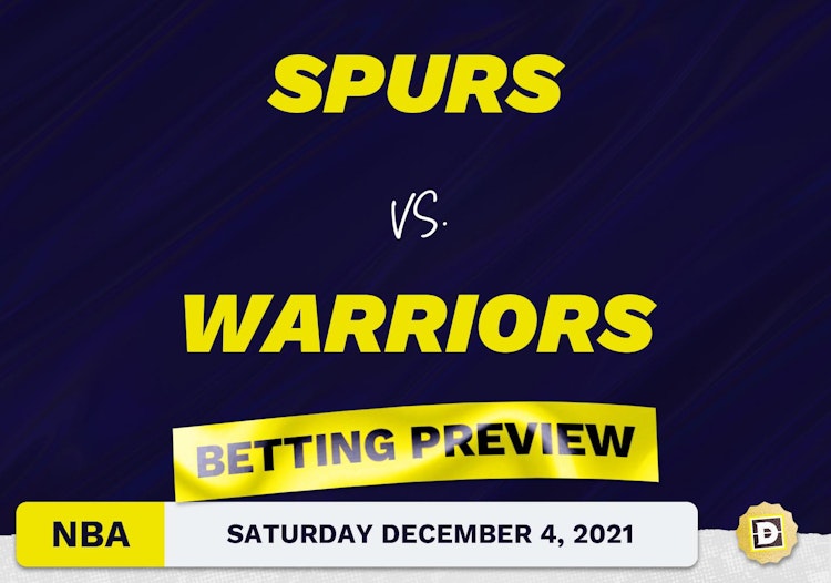 Spurs vs. Warriors Predictions and Odds - Dec 4, 2021