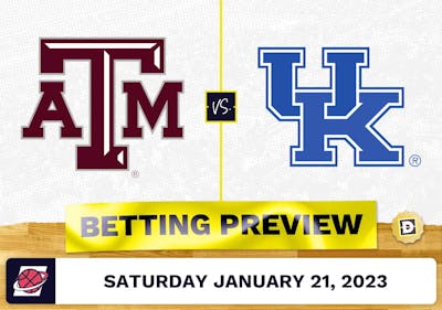 Texas A&M vs. Kentucky CBB Prediction and Odds - Jan 21, 2023