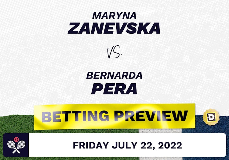 Maryna Zanevska vs. Bernarda Pera Predictions - Jul 22, 2022