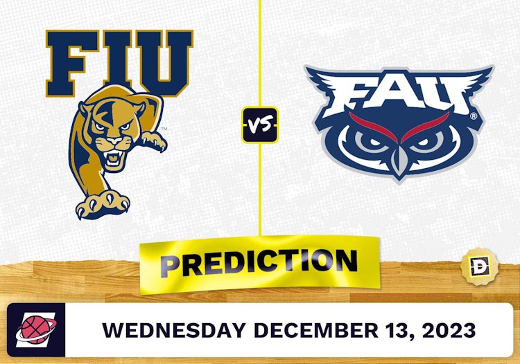 Florida International vs. Florida Atlantic: Prediction, Odds, Picks for College Basketball Wednesday [12/13/2023]