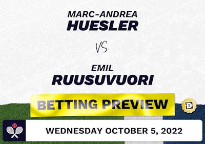 Marc-Andrea Huesler vs. Emil Ruusuvuori Predictions - Oct 5, 2022
