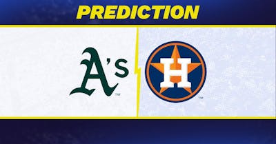 Athletics vs. Astros prediction: Houston favored to win Sunday's MLB matchup [8/23/2026]