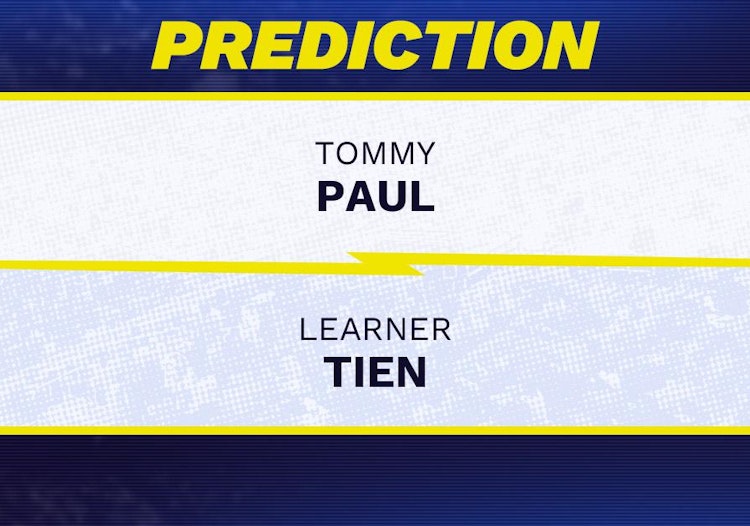Tommy Paul vs Learner Tien Tennis Prediction.