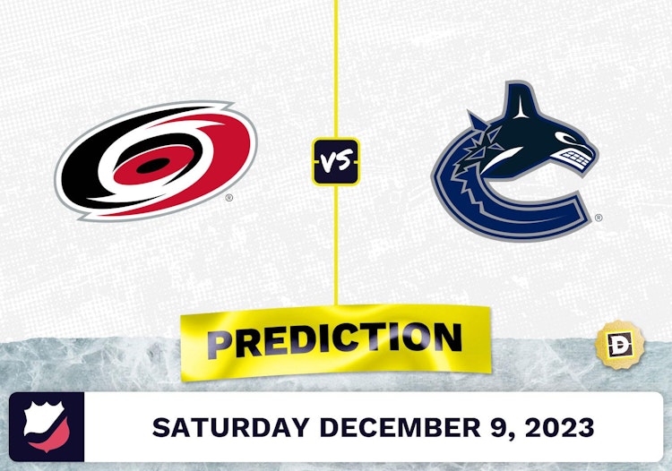 Carolina Hurricanes vs. Vancouver Canucks Prediction and Odds - December 9, 2023