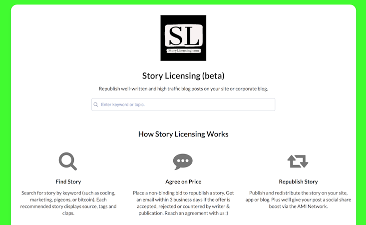 How we built the Story Licensing app using Next.js, Algolia and Cosmic image