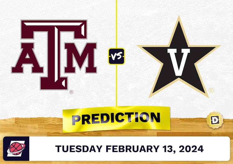 Texas A&M vs. Vanderbilt Prediction, Odds, College Basketball Picks [2/13/2024]