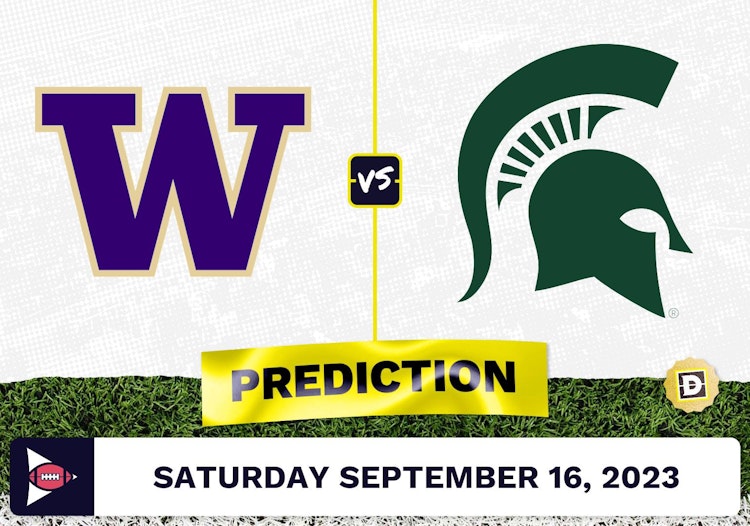 Washington vs. Michigan State CFB Prediction and Odds - September 16, 2023