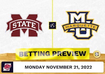 Mississippi State vs. Marquette CBB Prediction and Odds - Nov 21, 2022