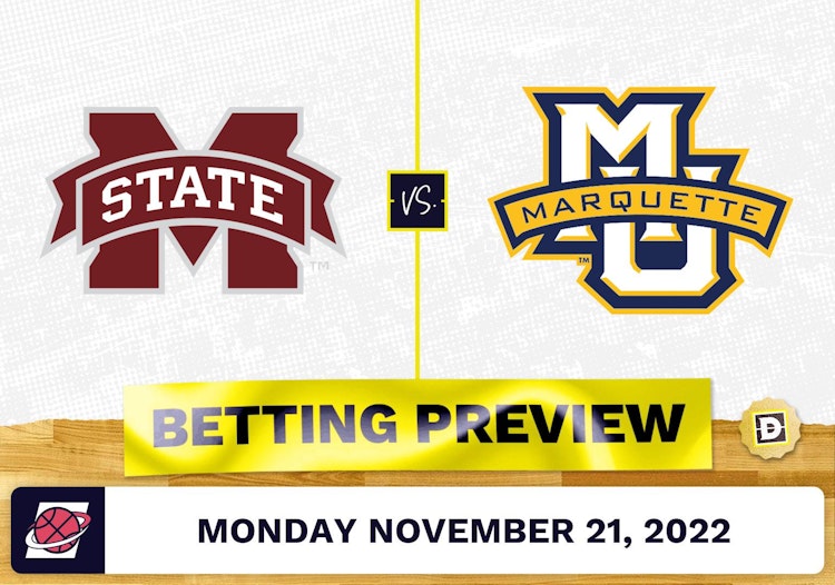 Mississippi State vs. Marquette CBB Prediction and Odds - Nov 21, 2022