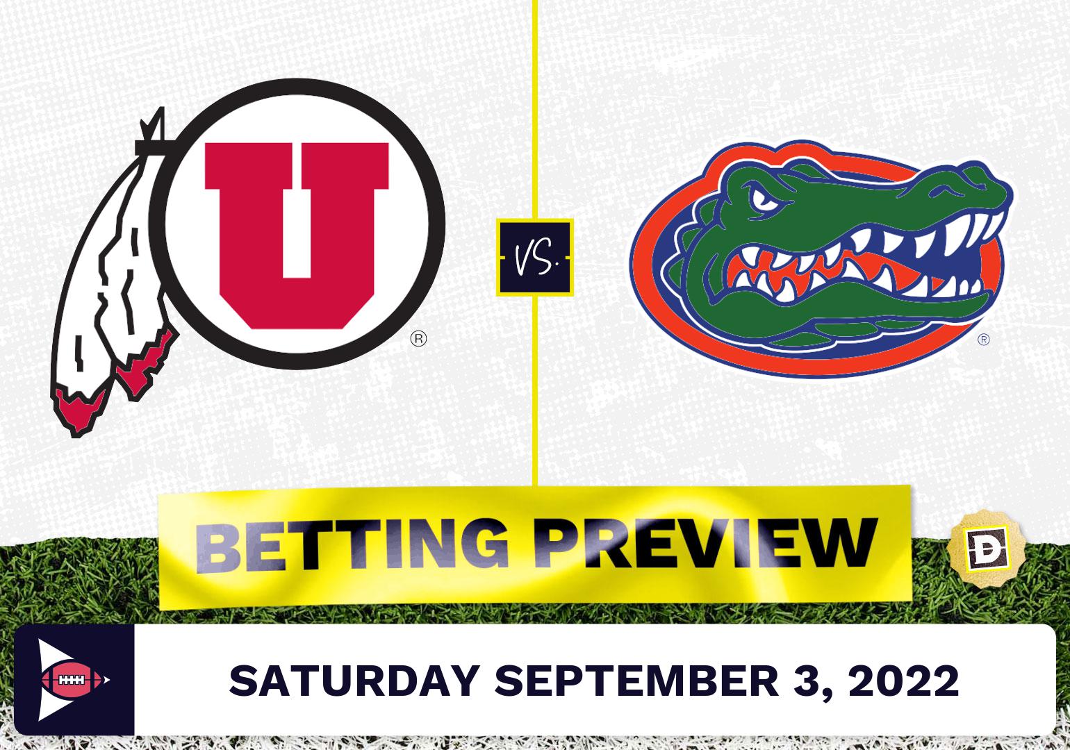 Utah vs. Florida CFB Prediction and Odds - Sep 3, 2022