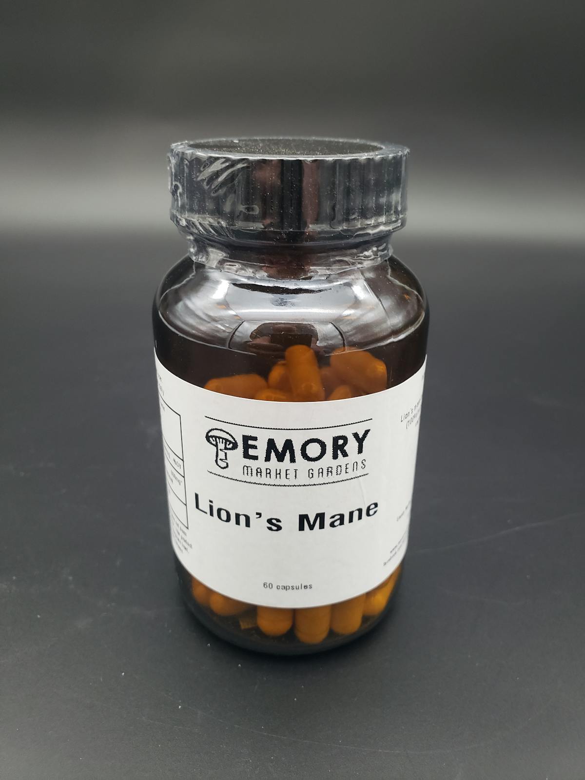 Lion's Mane Mushroom Powder Capsules