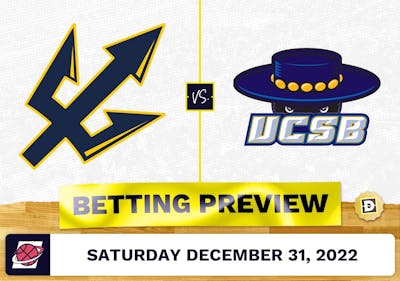 UC San Diego vs. UC Santa Barbara CBB Prediction and Odds - Dec 31, 2022