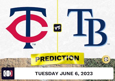 Twins vs. Rays Prediction for MLB Tuesday [6/6/2023]