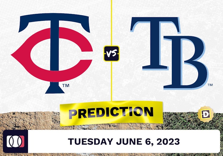 Twins vs. Rays Prediction for MLB Tuesday [6/6/2023]