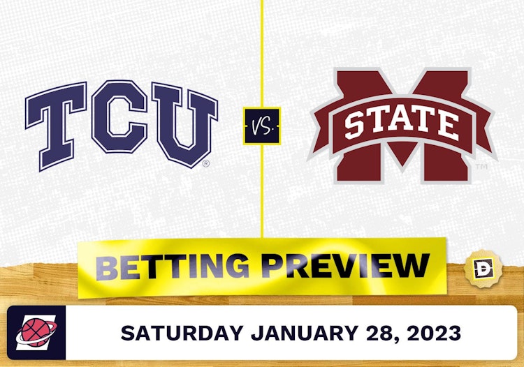 TCU vs. Mississippi State CBB Prediction and Odds - Jan 28, 2023