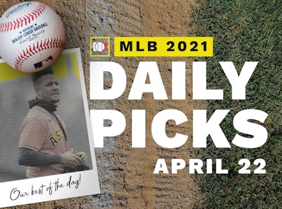 Best MLB Betting Picks and Parlays: Thursday April 22, 2021