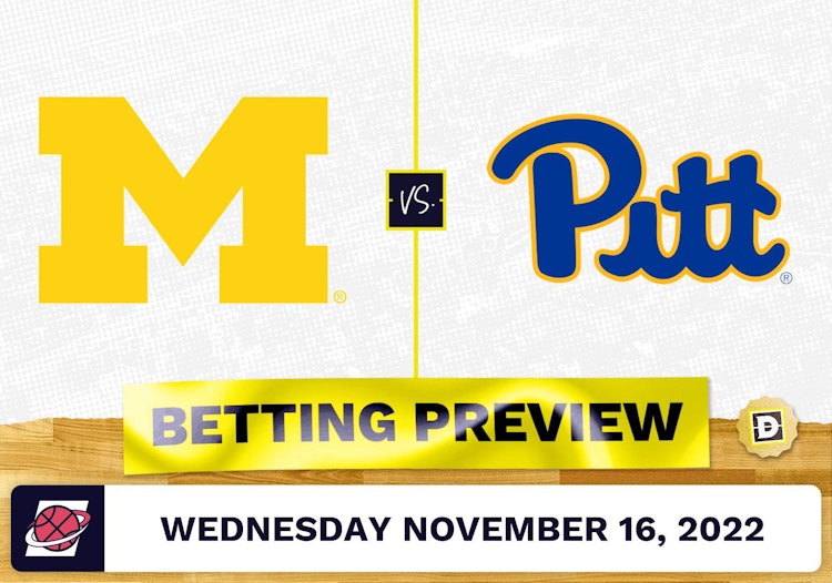 Michigan vs. Pittsburgh CBB Prediction and Odds - Nov 16, 2022