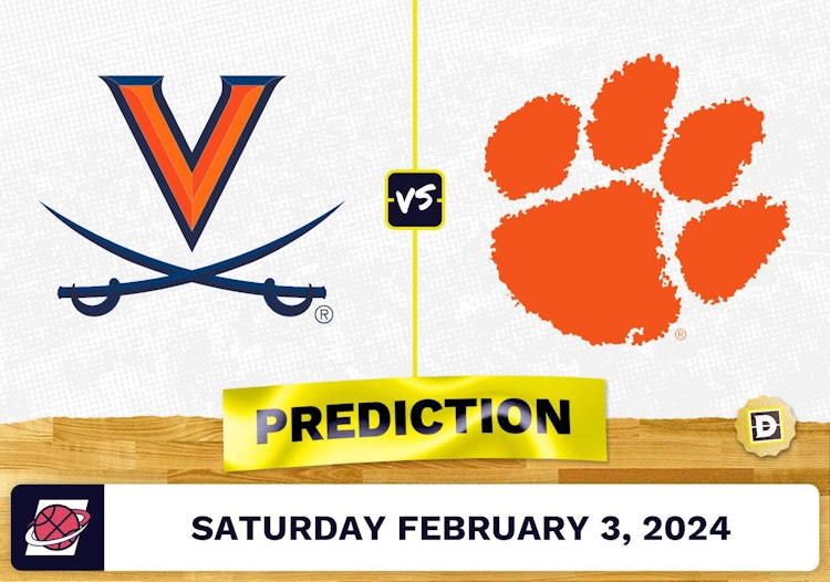 Virginia vs. Clemson Prediction, Odds, College Basketball Picks [2/3/2024]