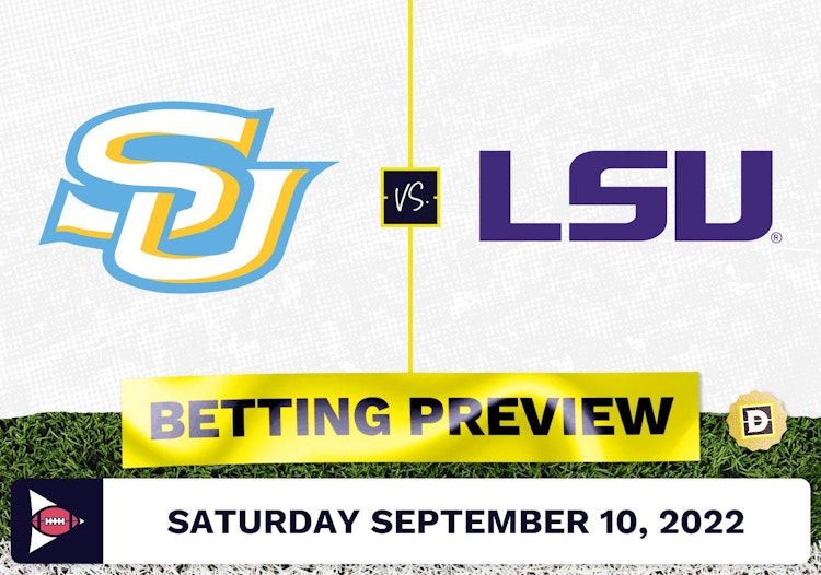 Southern vs. LSU CFB Prediction and Odds - Sep 10, 2022