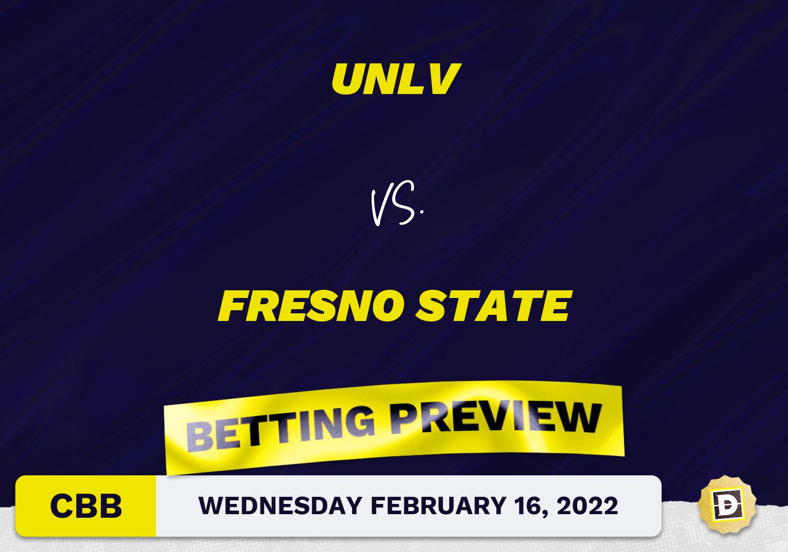 UNLV vs. Fresno State CBB Predictions and Odds - Feb 16, 2022