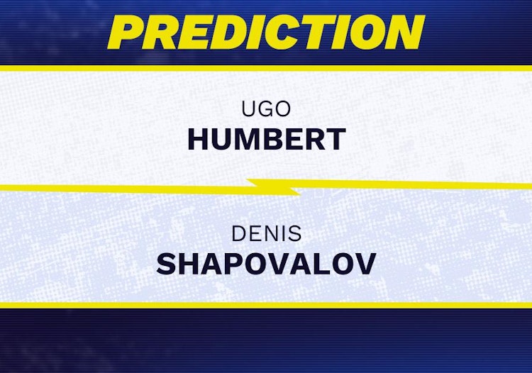 Ugo Humbert vs Denis Shapovalov Tennis Prediction.