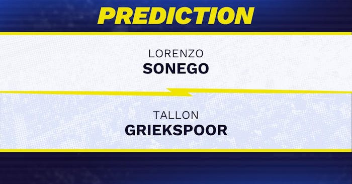 Lorenzo Sonego vs. Tallon Griekspoor prediction, odds, picks for ATP Montreal 2026