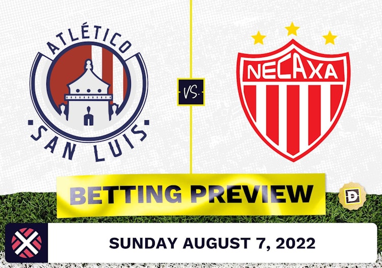 San Luis vs. Necaxa Prediction and Odds - Aug 7, 2022