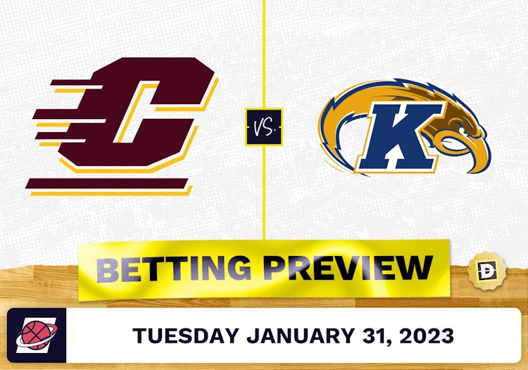 Central Michigan vs. Kent State CBB Prediction and Odds - Jan 31, 2023