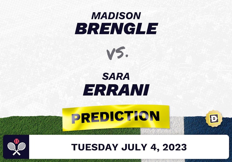 Madison Brengle vs. Sara Errani Prediction - Wimbledon 2023