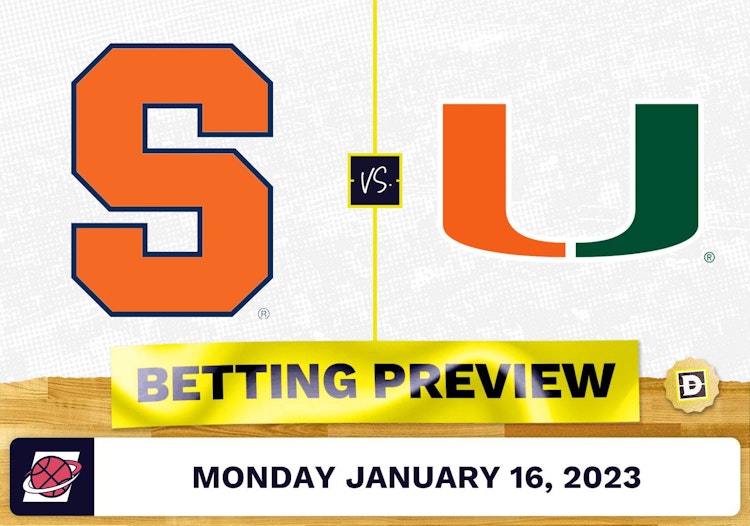 Syracuse vs. Miami (FL) CBB Prediction and Odds - Jan 16, 2023