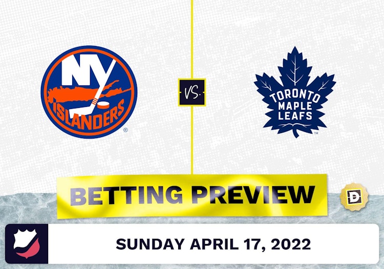Islanders vs. Maple Leafs Prediction and Odds - Apr 17, 2022