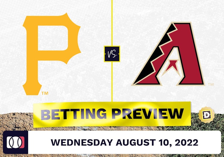 Pirates vs. Diamondbacks Prediction and Odds - Aug 10, 2022