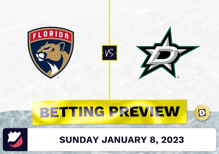 Panthers vs. Stars Prediction and Odds - Jan 8, 2023