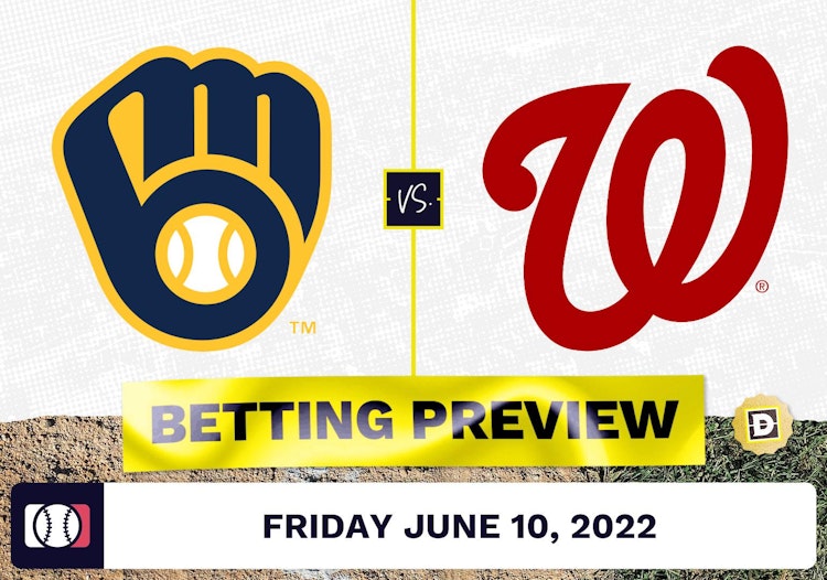Brewers vs. Nationals Prediction and Odds - Jun 10, 2022