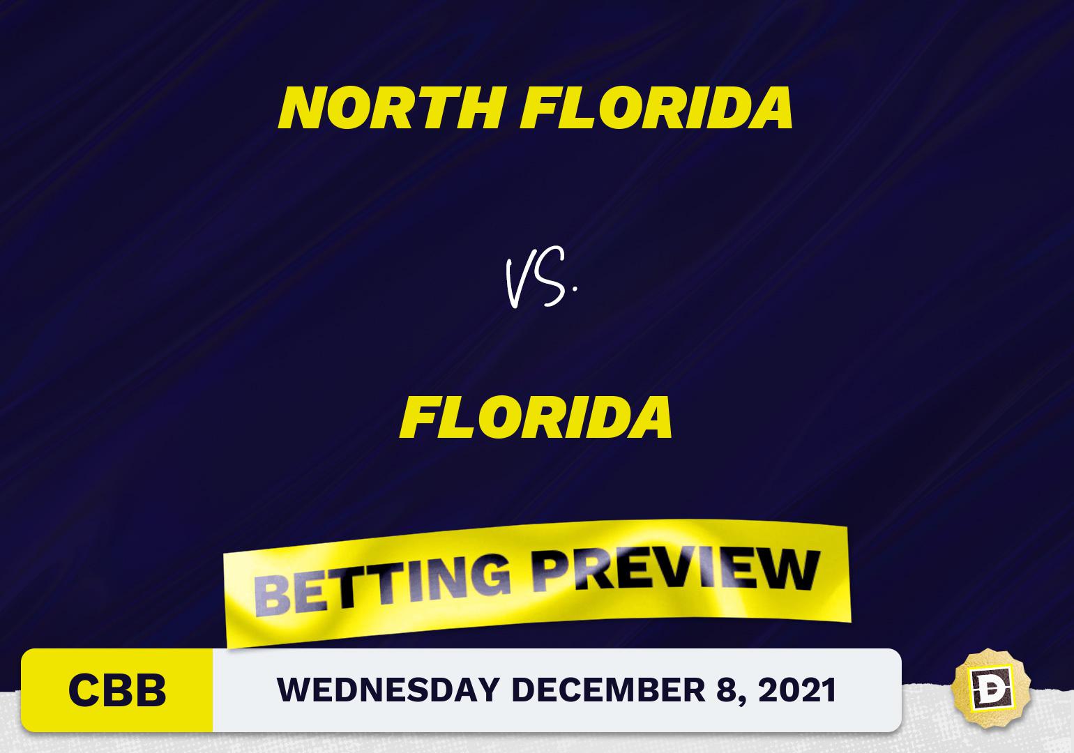 North Florida vs. Florida CBB Predictions and Odds - Dec 8, 2021