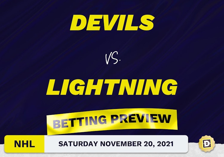 Devils vs. Lightning Predictions and Odds - Nov 20, 2021