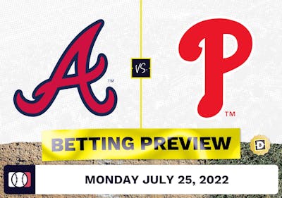 Braves vs. Phillies Prediction and Odds - Jul 25, 2022