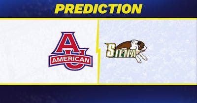 American University vs. Siena Prediction: American University Predicted to Win College Basketball Matchup [11/12/2024]