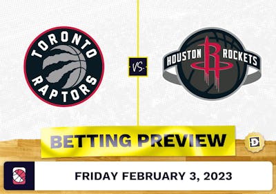 Raptors vs. Rockets Prediction and Odds - Feb 3, 2023