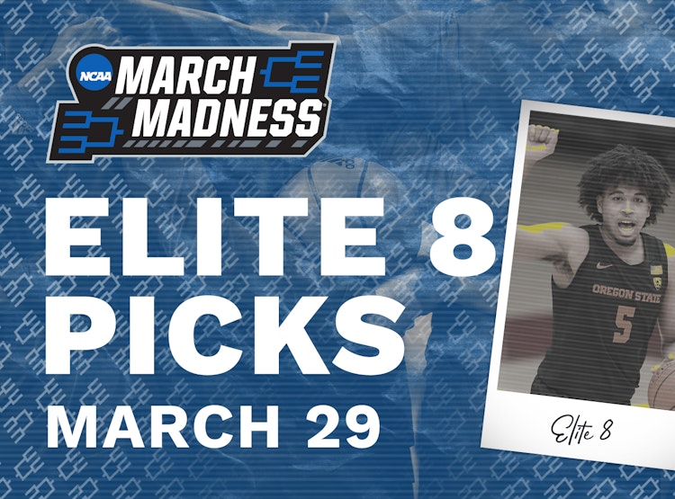 Best March Madness Elite 8 Betting Picks and Parlays: Mon Mar 29,2021