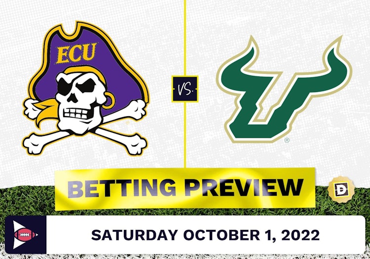 East Carolina vs. South Florida CFB Prediction and Odds - Oct 1, 2022