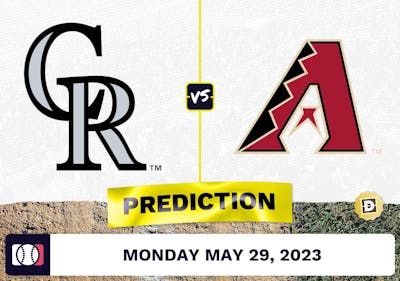Rockies vs. Diamondbacks Prediction for MLB Monday [5/29/2023]