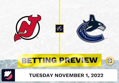 Devils vs. Canucks Prediction and Odds - Nov 1, 2022