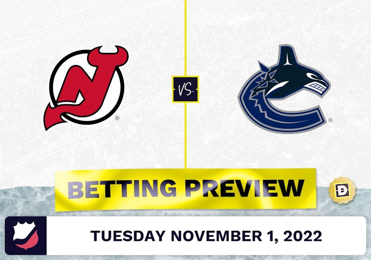 Devils vs. Canucks Prediction and Odds - Nov 1, 2022