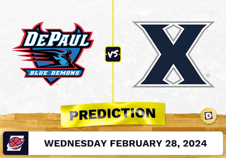 DePaul vs. Xavier Prediction, Odds, College Basketball Picks [2/28/2024]