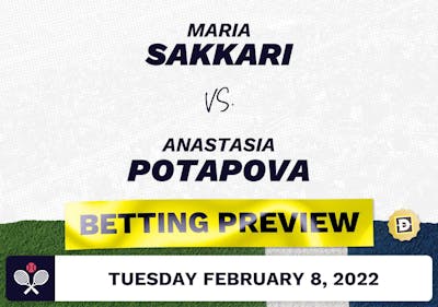 Maria Sakkari vs. Anastasia Potapova Predictions - Feb 8, 2022