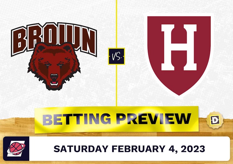 Brown vs. Harvard CBB Prediction and Odds - Feb 4, 2023